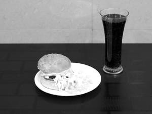 Corn Cheese Burger