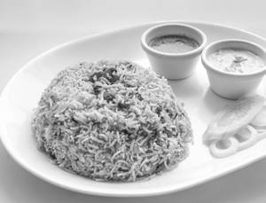 Mushroom Biriyani