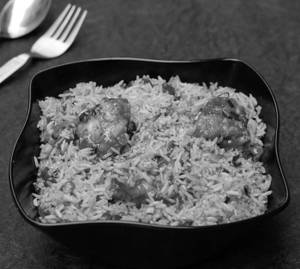 Egg chicken fried rice