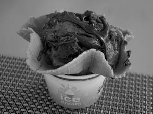 Nutella Brownie Ice Cream
