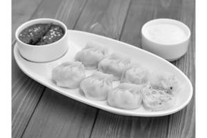  Chicken Cheese  Momos Steamed ( 6 Pcs ) 