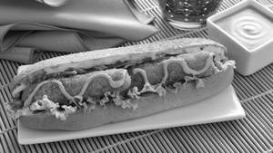 Veggie Finger Hot dog