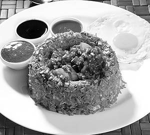Chicken Triple Schezwan Fried Rice