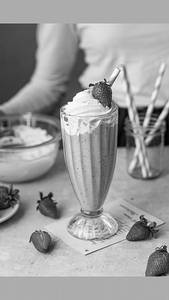 Strawberry Ice Cream Shake