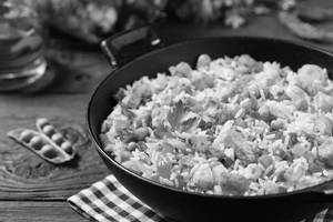 Singapore Chicken Fried Rice