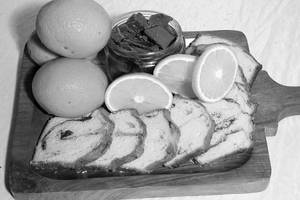 Eggfree Orange Dry Cake