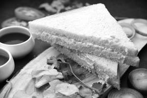 Plain Bread Butter Sandwich