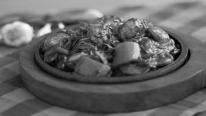 Chilli Mushroom Dry