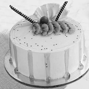 Fresh Cream Kiwi Cake