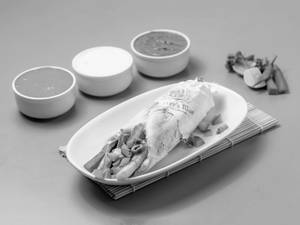 Veg mexican shawarma