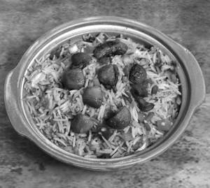 Mushroom Fried Rice   
