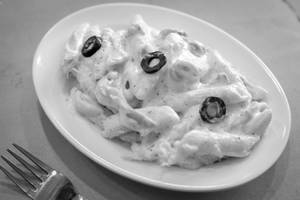 Veg Alfredo Pasta IN White Sauce