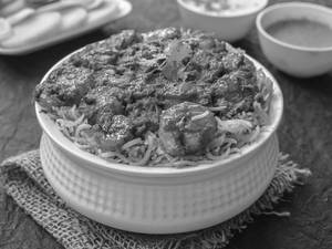 Special Hyderabad Prawns Biryani