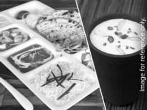 Thali Deluxe + Sweet Lassi