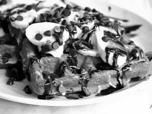 Funky Monkey Waffles