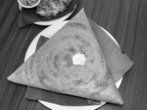 Butter Paper Masala Dosa