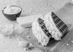 White Chocolate Waffle