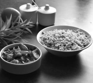 Fried Rice Chilly Paneer