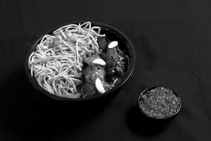 Chicken Hot Garlic Noodles Bowl