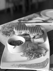 Panino Con Pollo E Mozzarella