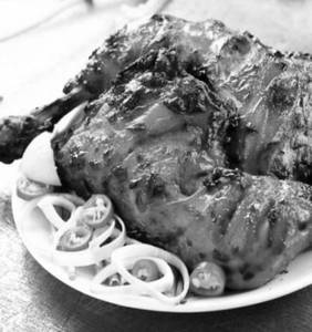 Murg Tandoori Half (half)