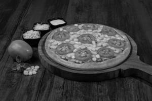 Tomato & Corn Pizza