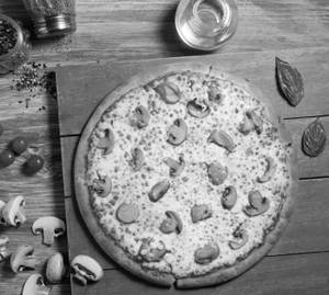 Mushroom Pizza   