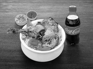 Chicken Dum Biryani + Drink  250 Ml Pet                        