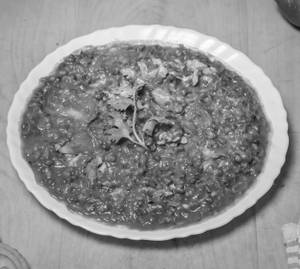 Egg Chicken Tadka