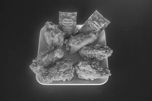 Crispy Chicken Wings (6 Pcs)