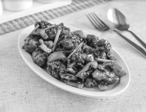 Chilli Mushroom Dry
