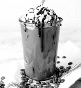 Cold Coffee With Ice Cream