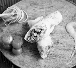 Butter Chicken Roll