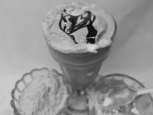 Ragi Chocolate Milkshake