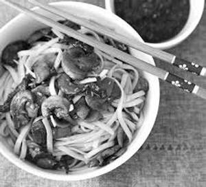 Mushroom Noodles 