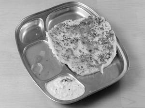 Uttapam  Onion
