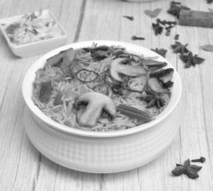 Spl Hyderabadi Mushroom Biryani