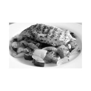 Grilled Chicken Breast with Roasted Vegetables