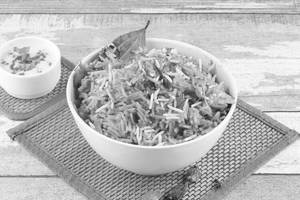 Veg Biryani (With Raita)