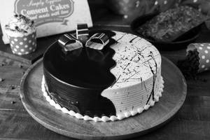 Choco Vanilla Cake