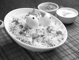Egg Biryani                