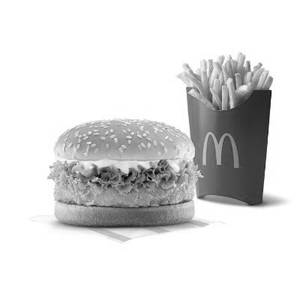 McChicken Burger + Fries (L)