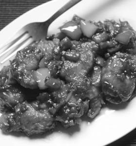 Dry Chilli Prawn (8 Pcs.)