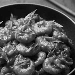 Singapore Chilli Prawns Dry