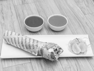Plain Chicken Lachha Roll