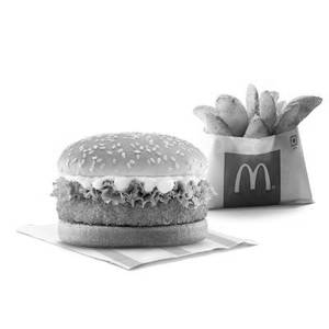 McVeggie Burger + Masala Wedges (R)
