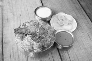 Hyderabadi Chicken Dum Biryani