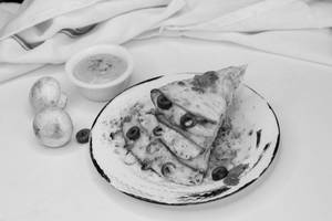 Mushroom, Olives & Cheese Quesadillas