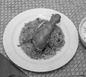 Hydrabadi Dum Chicken Biryani 