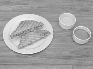 Cream Grilled Sandwich